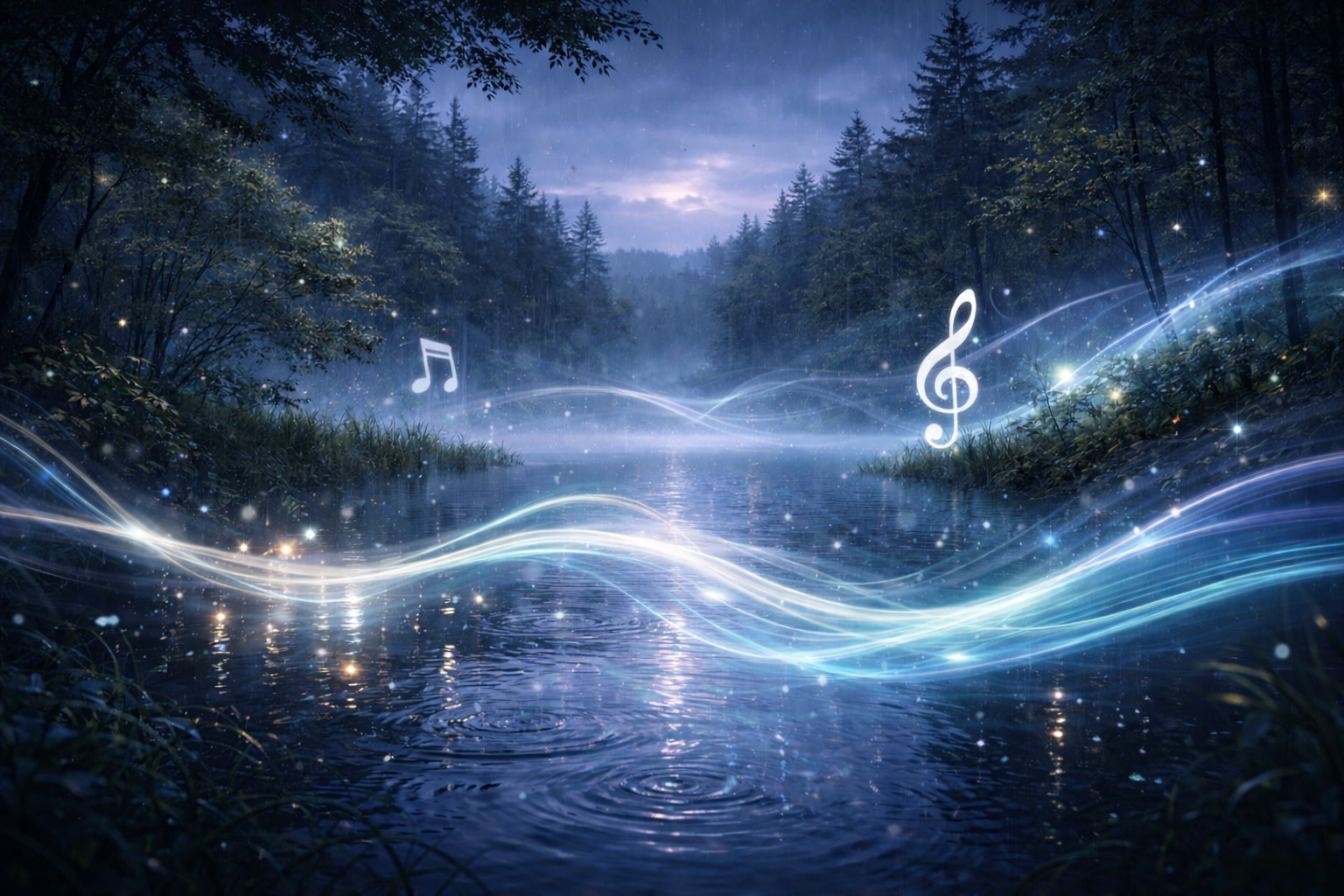 Természet és zene keverése